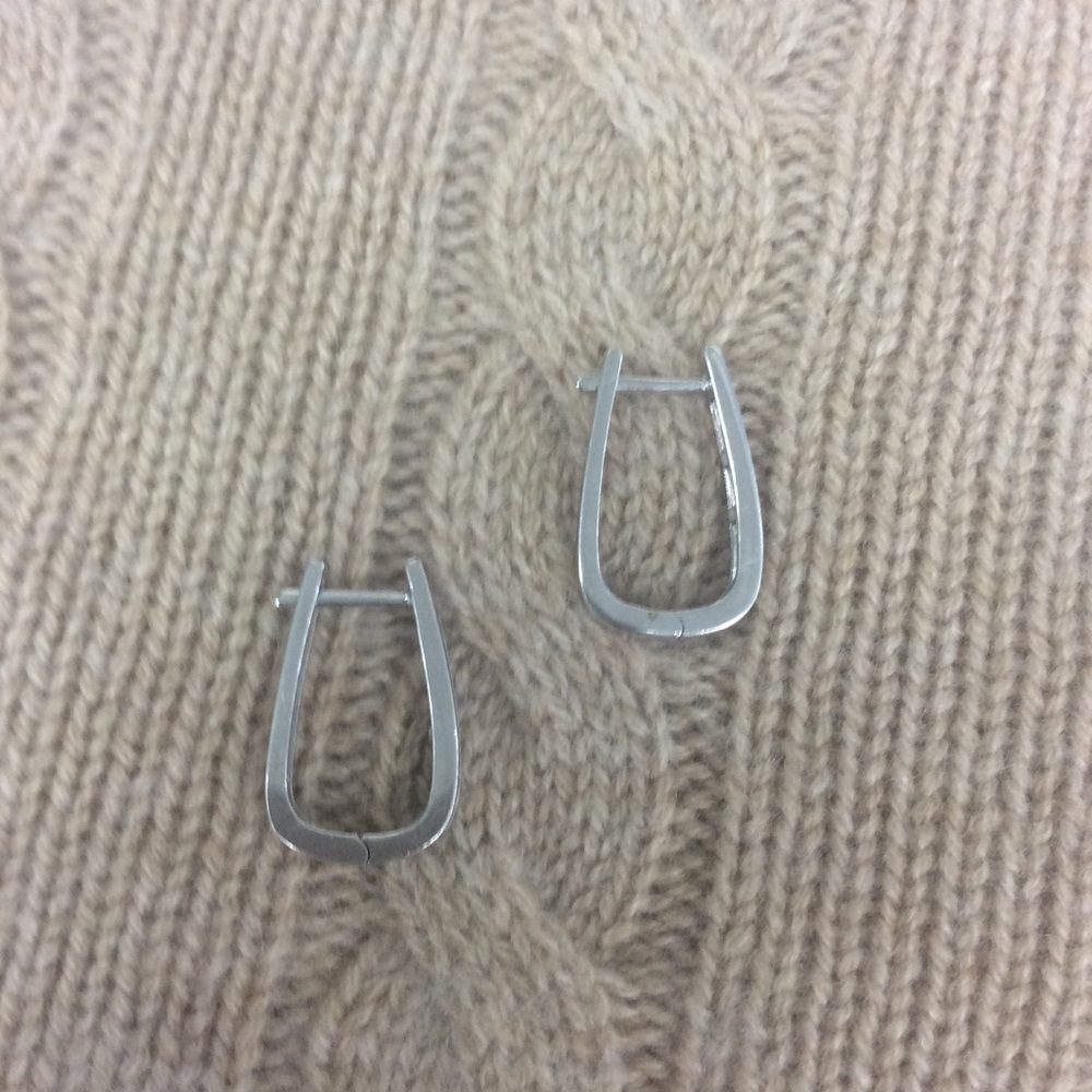 Earrings White Gold w Diamonds